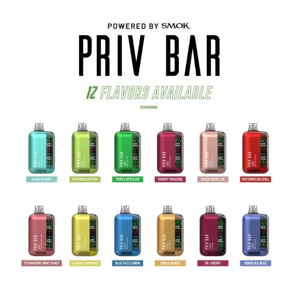 Priv bar turbo disposables 15k puffs