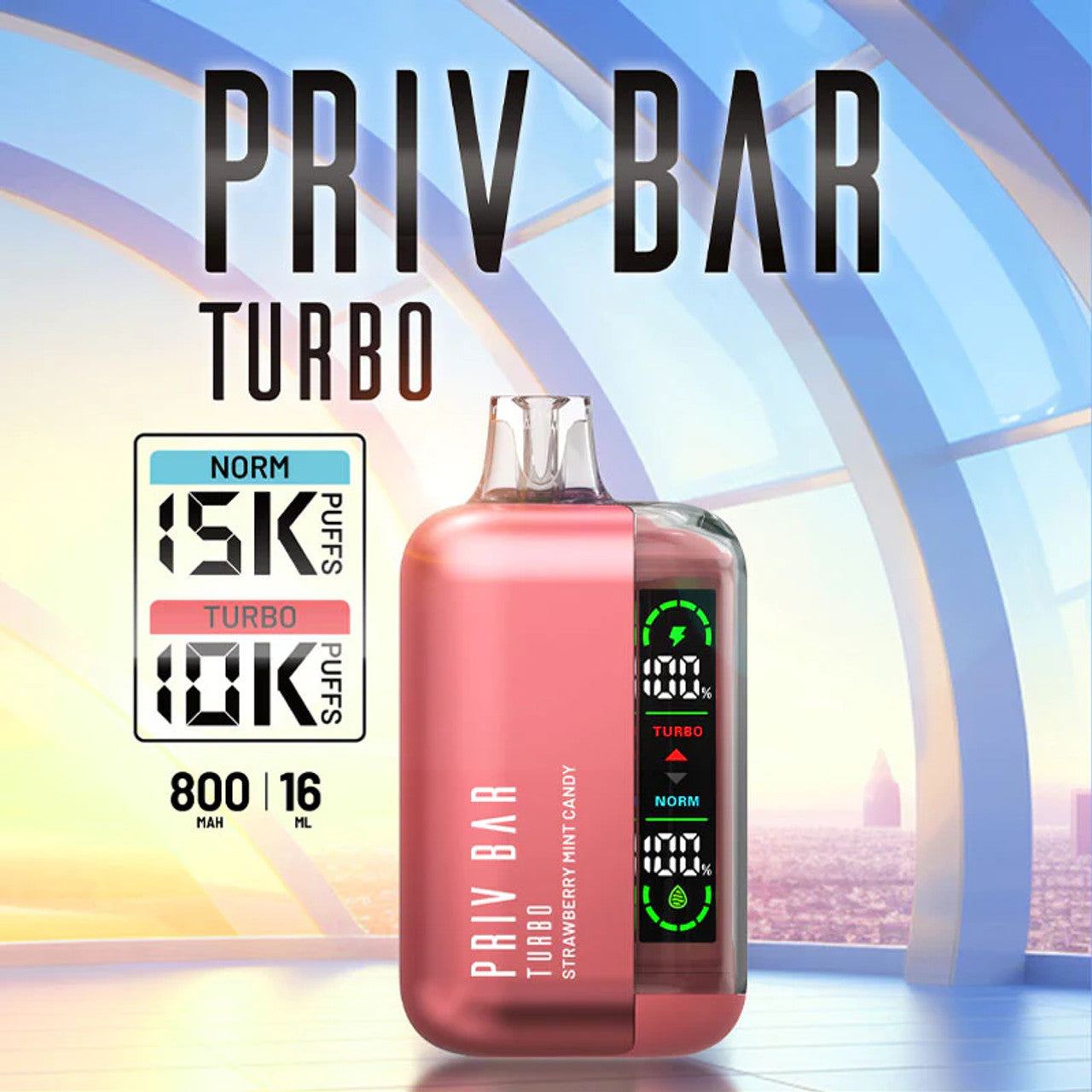 Priv bar turbo disposables 15k puffs