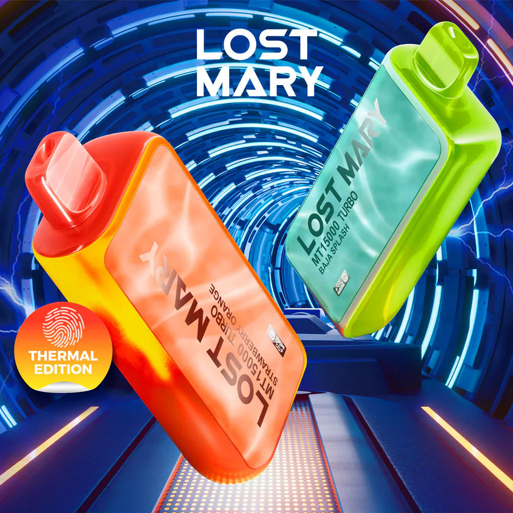 New lost Mary MT15000 turbo thermal disposables