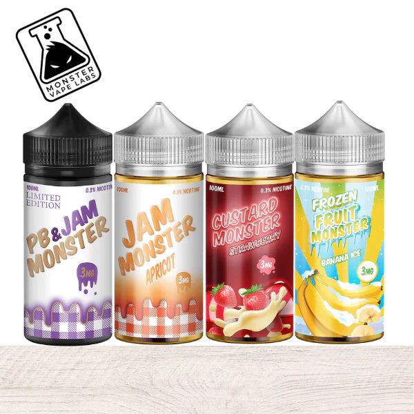 Monster vape labs 100ml e-liquids